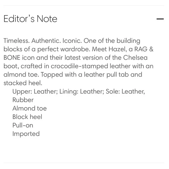 NEW Rag & Bone Black Croc-Embossed Leather Ankle Boots - Picture 5 of 10